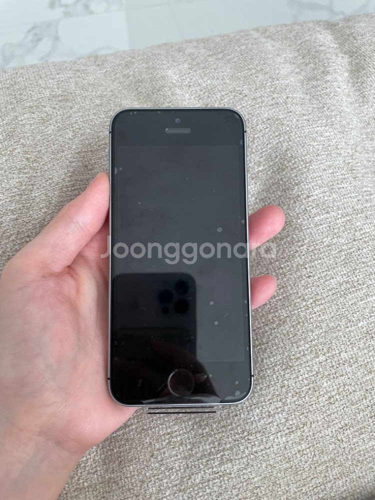 공식리퍼미사용) 아이폰 se1 64기가 스페이스그레이--1