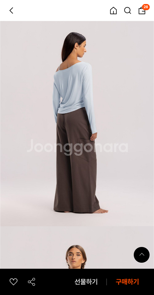 부디무드라 오프숄더 롱슬리브 off shoulder--2