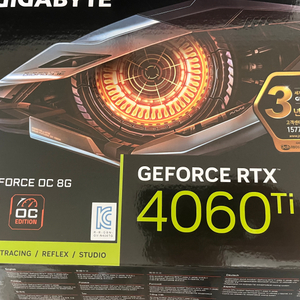 기가바이트 4060ti 완전새상품