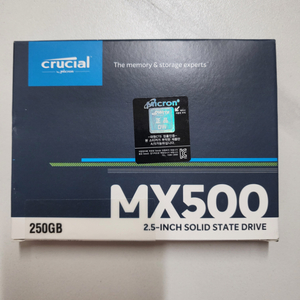 마이크론 Crucial SSD MX500 250GB