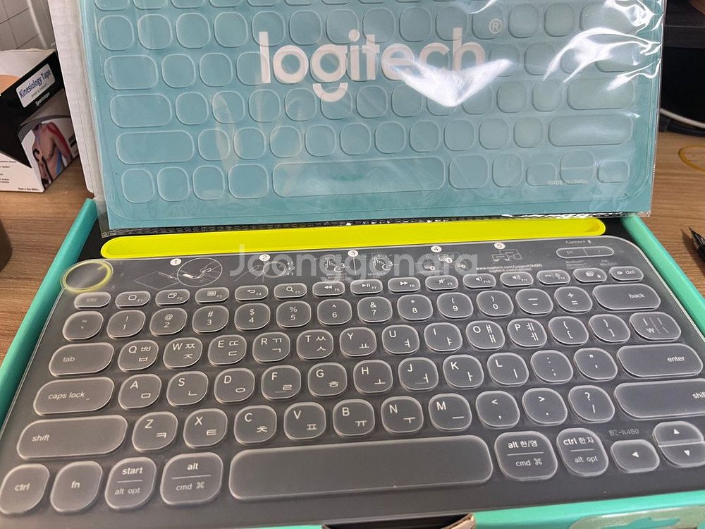 로지텍 K480 무선 키보드 (개봉, 새상품)--1