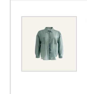 어라운드율 시어링셔츠 블루--0