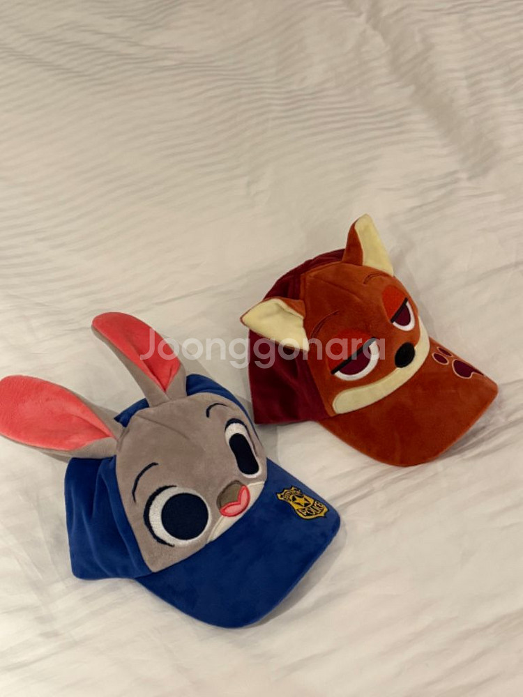 상하이 디즈니랜드 주디&닉 모자--1