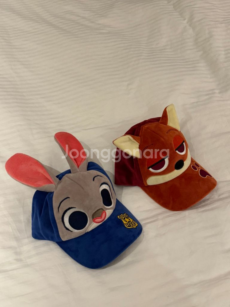 상하이 디즈니랜드 주디&닉 모자--3