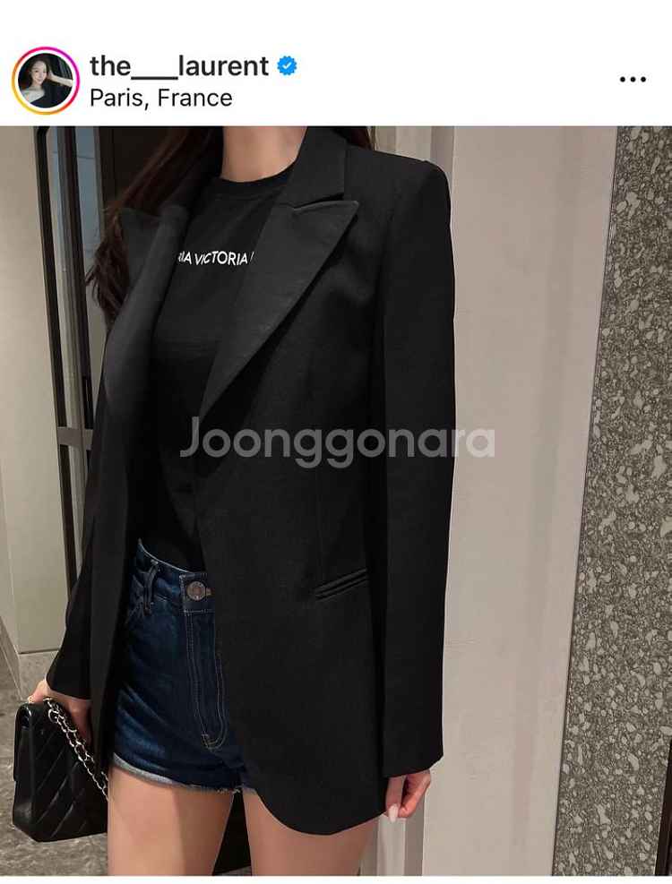 쇼핑몰 더 로랑 클래식자켓--2