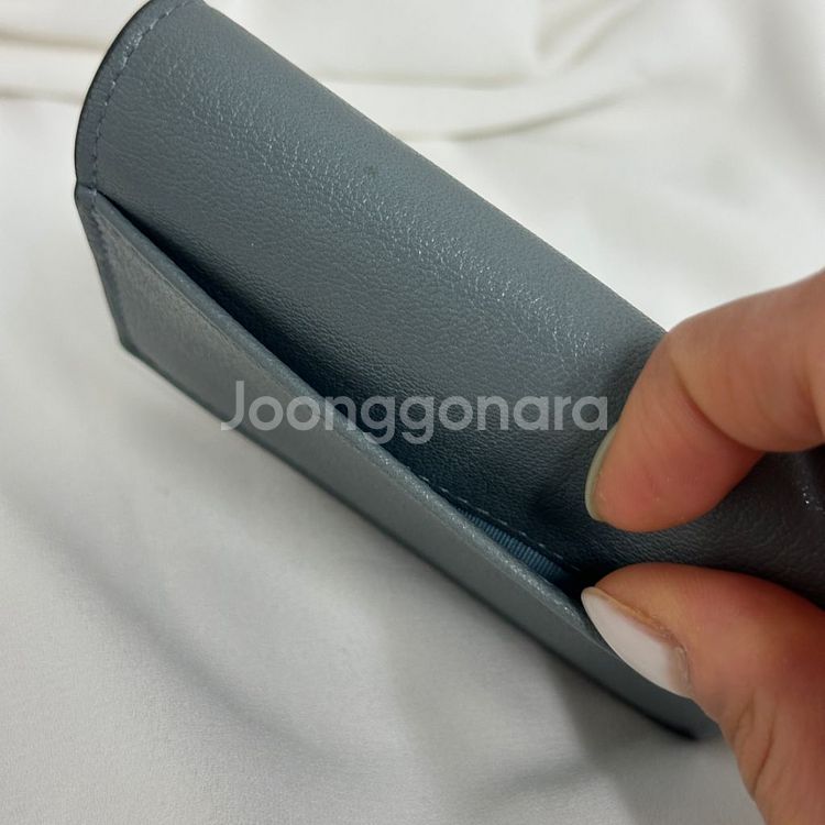디올 새들 블룸 카드지갑 클라우드 블루(풀구성)--9