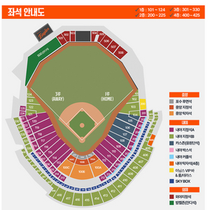 한화이글스 3/29(토) 2~6연석 120구역