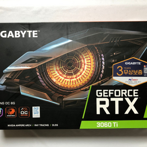 기가바이트 RTX3060 Ti GAMING OC