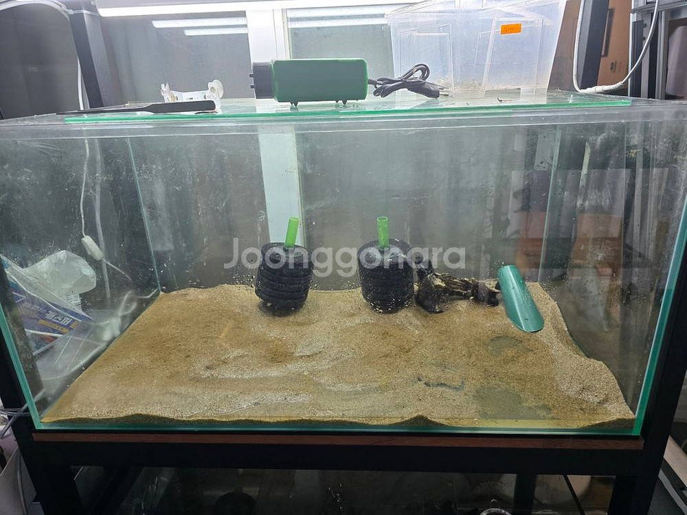 3자 광폭 수조 + 2단 축양장 세트--2
