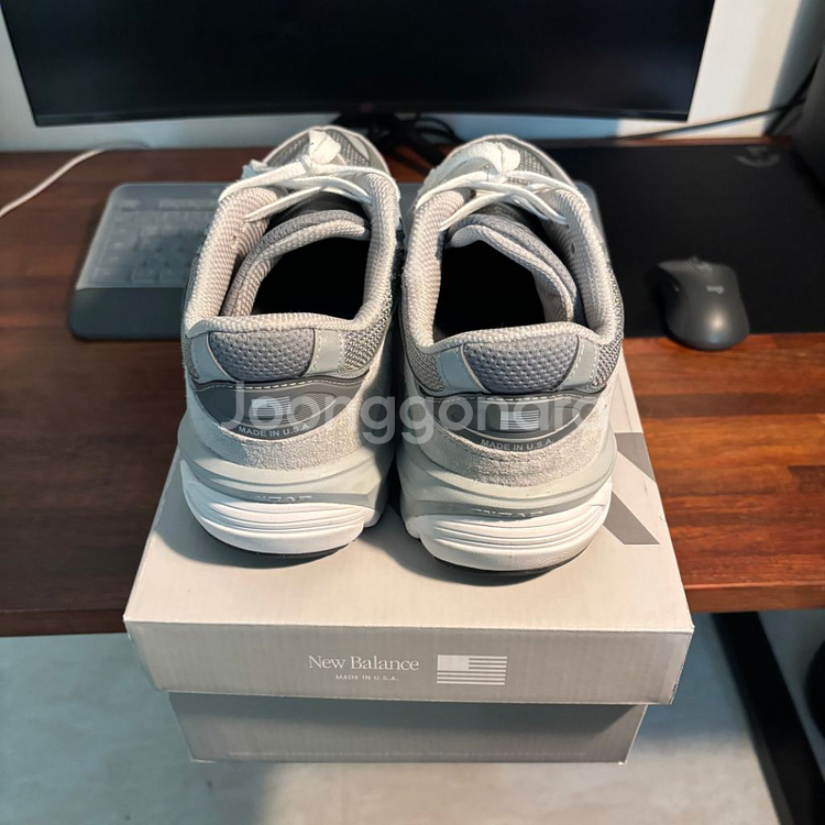 뉴발란스 990v6 그레이 2E 275사이즈--6