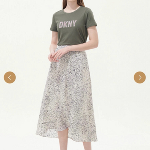 DKNY 로고 티셔츠 XS