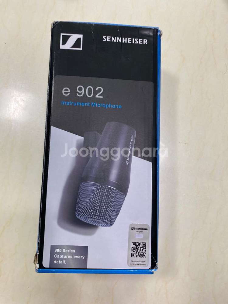 젠하이저 e902 킥마이크 미사용--5