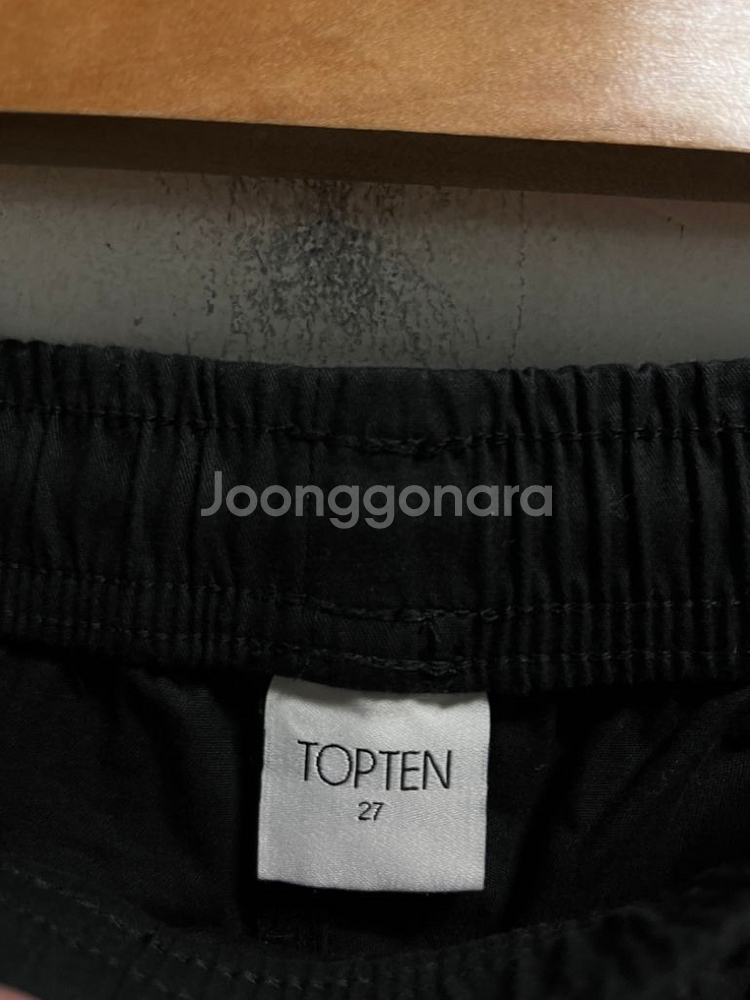 27-28 TOPTEN 코튼 스판 밴딩 조거팬츠--2