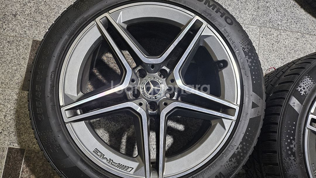 벤츠w223 s400d amg휠타이어(e클 장착가능)--2