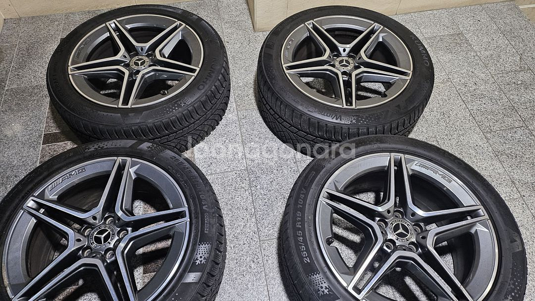 벤츠w223 s400d amg휠타이어(e클 장착가능)--0