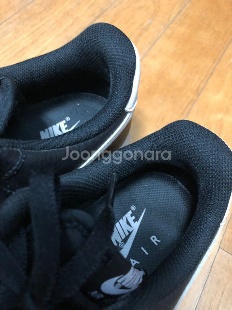 나이키 에어포스 1 07 블랙 화이트 로우 240--4