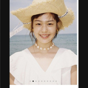 럭키슈에뜨 모자(라피아햇)