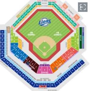 삼성vs키움 3/23(일) 1루 원정응원석