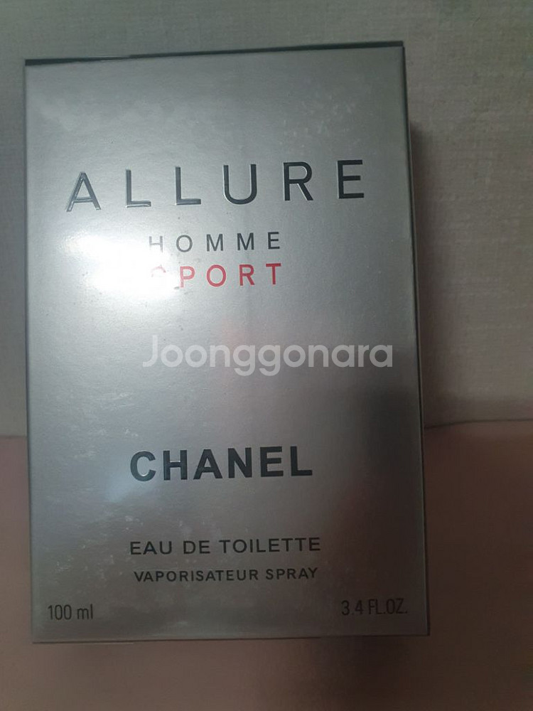 샤넬 알뤼르 옴므 스포츠오드뚜왈렛 100ml 미개봉--3