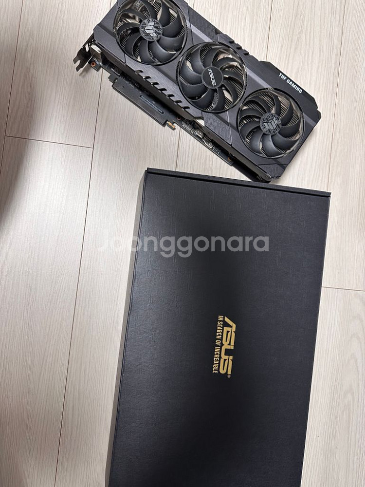 Asus tuf RTX 3080ti 풀박스--2