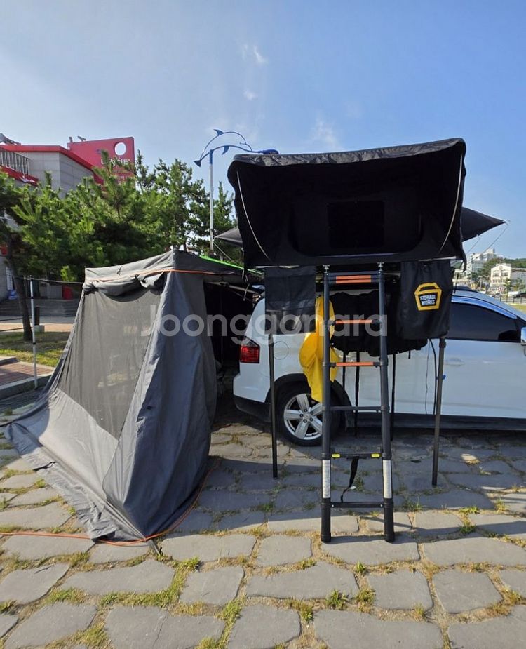 스로리지웍스 알루미늄 루프탑텐트+피크 270도 어닝--5