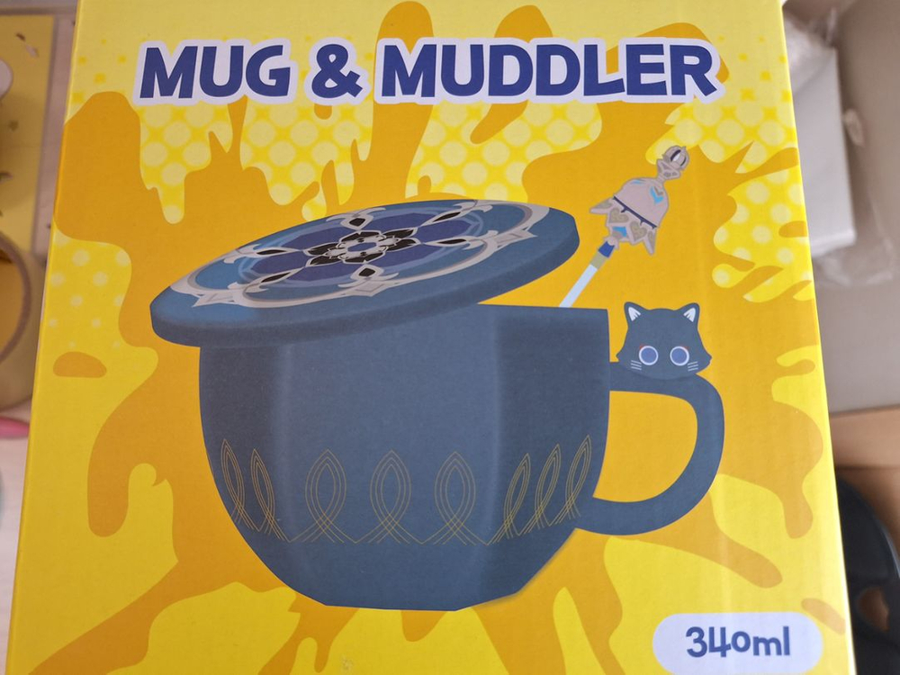 원신방랑자 메가커피콜라보 한정판 머그컵,나히다 생일카드--1