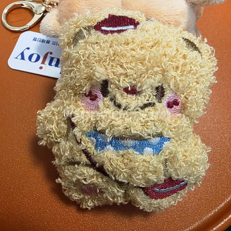 인형 키링) 곰돌이, 핑크베어, 복고양이 3개.--2