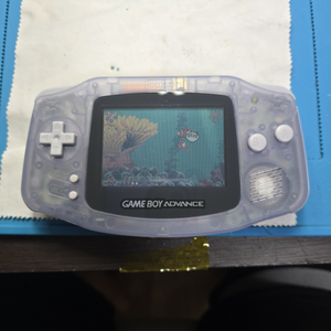 S+급 닌텐도 gba 게임보이어드밴스 투명 새케이스