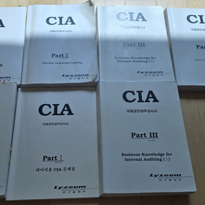 L수험학원 cia 국제공인내부감사사 파트1,2,3