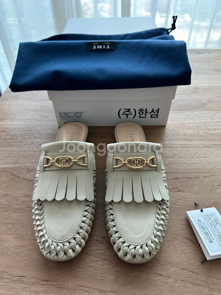 TIME 타임 양가죽 블로퍼 뮬 230--0