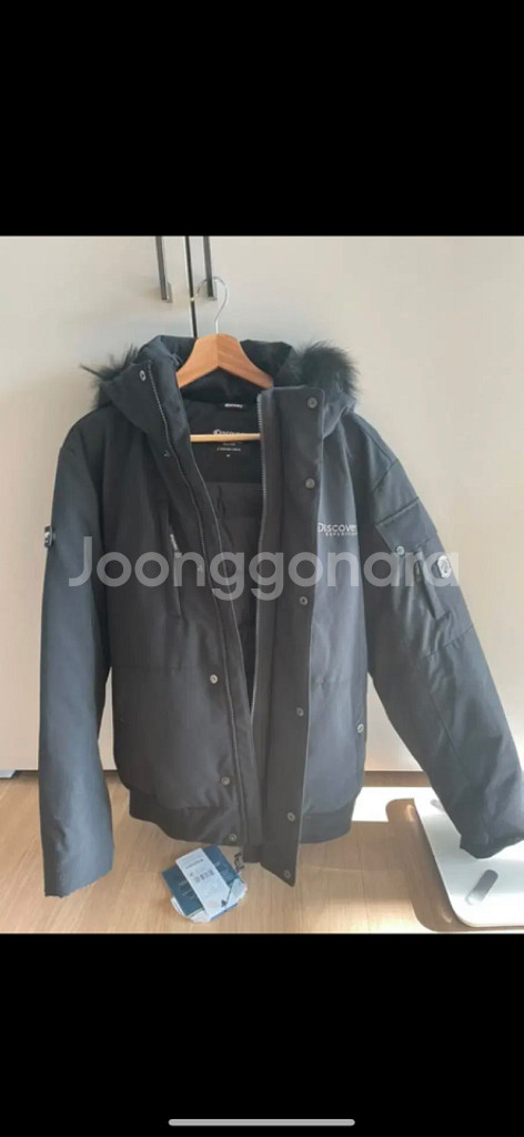 디스커버리 마운틴쿡 숏패딩--0
