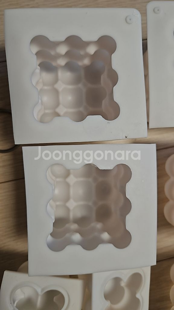 동글이 실리콘 캔들 큐브몰드, 온도계까지--2