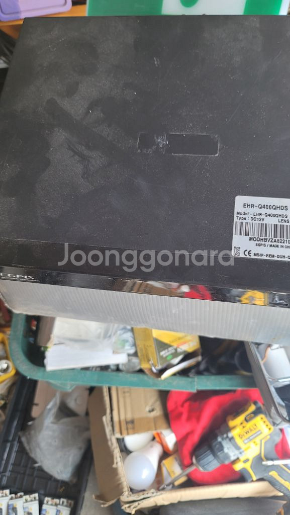 디지털 CCTV 1테라4채널 녹화기2대 공유기--3