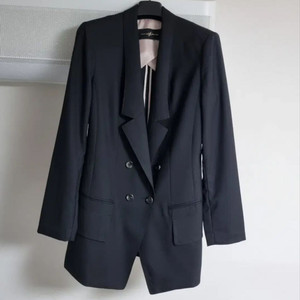 백화점 나인식스 모&실크 스판자켓 55