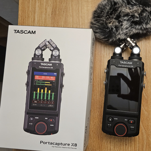 tascam portacapture x8, 윈드쉴드