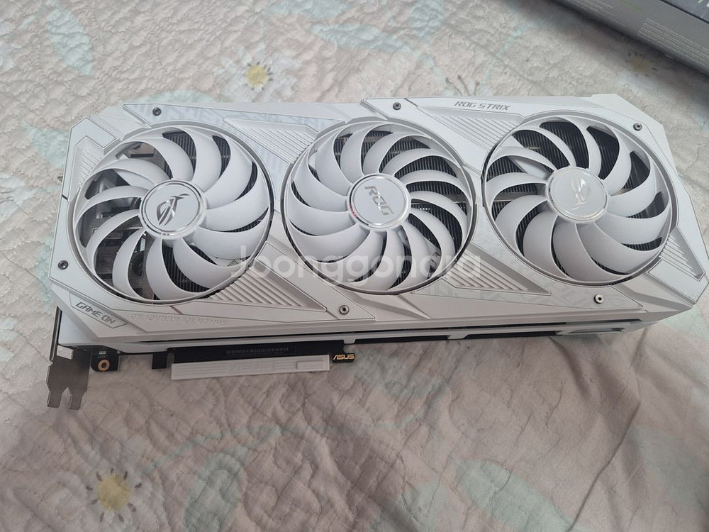 아수스 로그 화이트 rtx 3080 팝니다--5