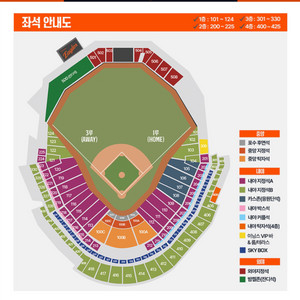 3/30 일 중앙탁자석 100A구역(테이블) 실질1열