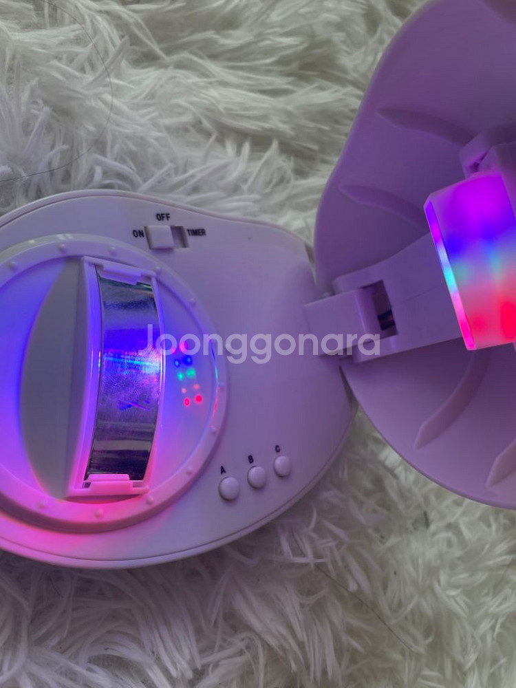 레인보우 무드등 홀로그램 무드등 무지개 무드등 LED--1