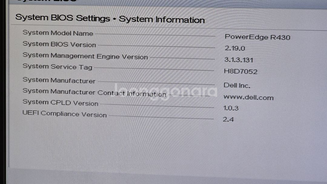 델 서버 PowerEdge R430 2699v4 x1--4