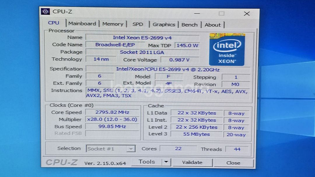 델 서버 PowerEdge R430 2699v4 x1--8