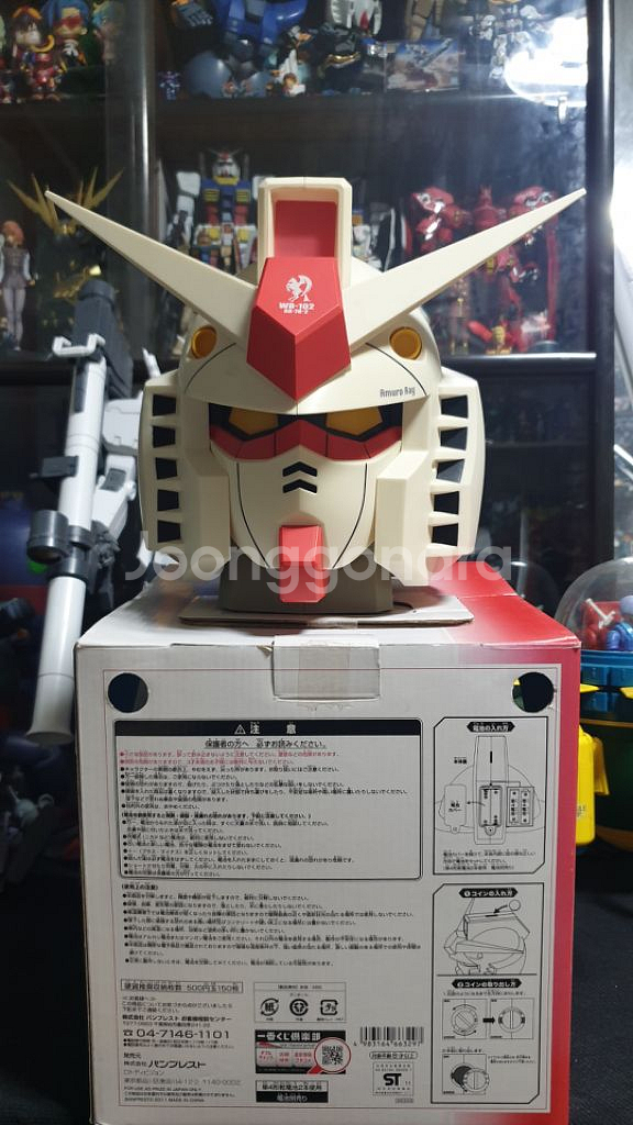 제일복권 건담 헤드 저금통 판매 건프라 가조 프라모델--1