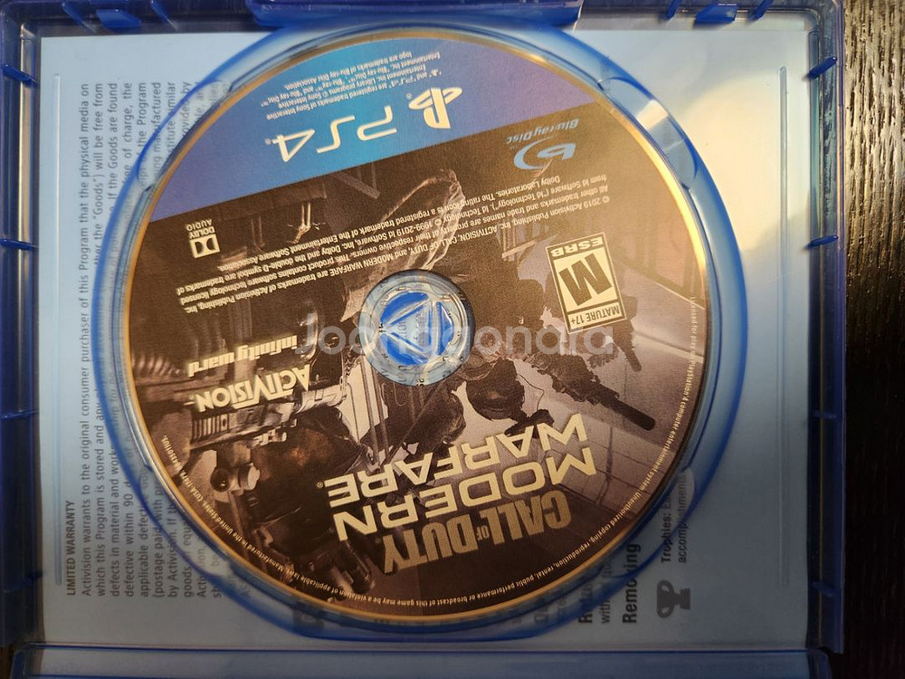 PS4 콜오브듀티 모던워페어 리부트 영문판 북미판 (P--1