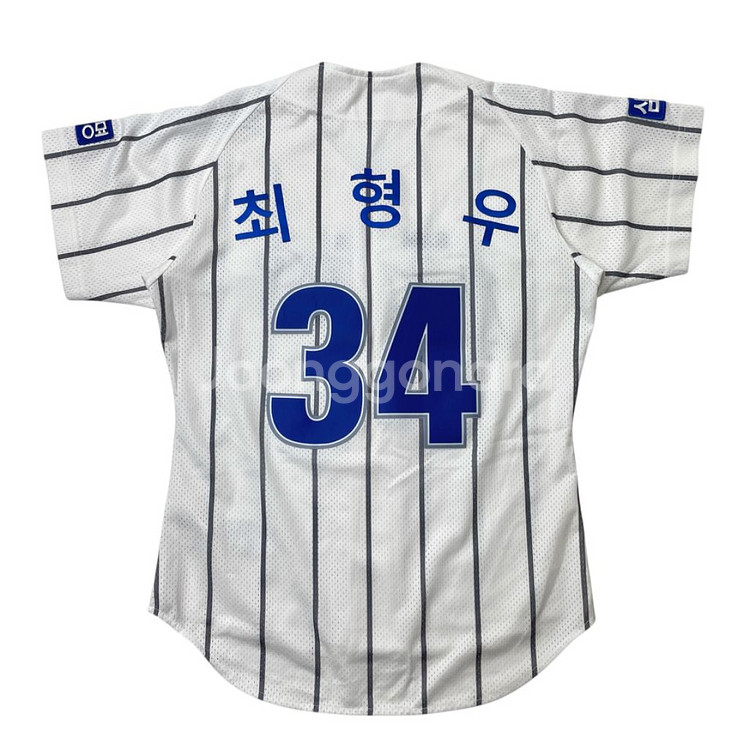 [택포] 삼성 라이온즈 최형우 반팔 야구 유니폼--0