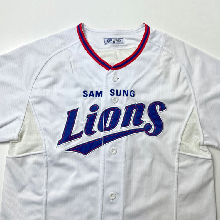 [택포] 삼성 라이온즈 빈폴 노마킹 반팔 야구 유니폼 이미지