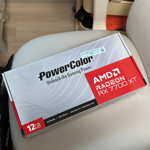 AMD 라데온 RX7700xt Power Color 화