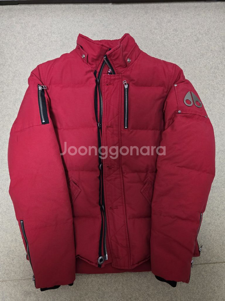 (정품) 무스너클 쓰리쿼터 레드 M (남자 명품 패딩점--1