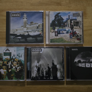 CD 음반 oasis 오아시스 싱글, 앨범 5장