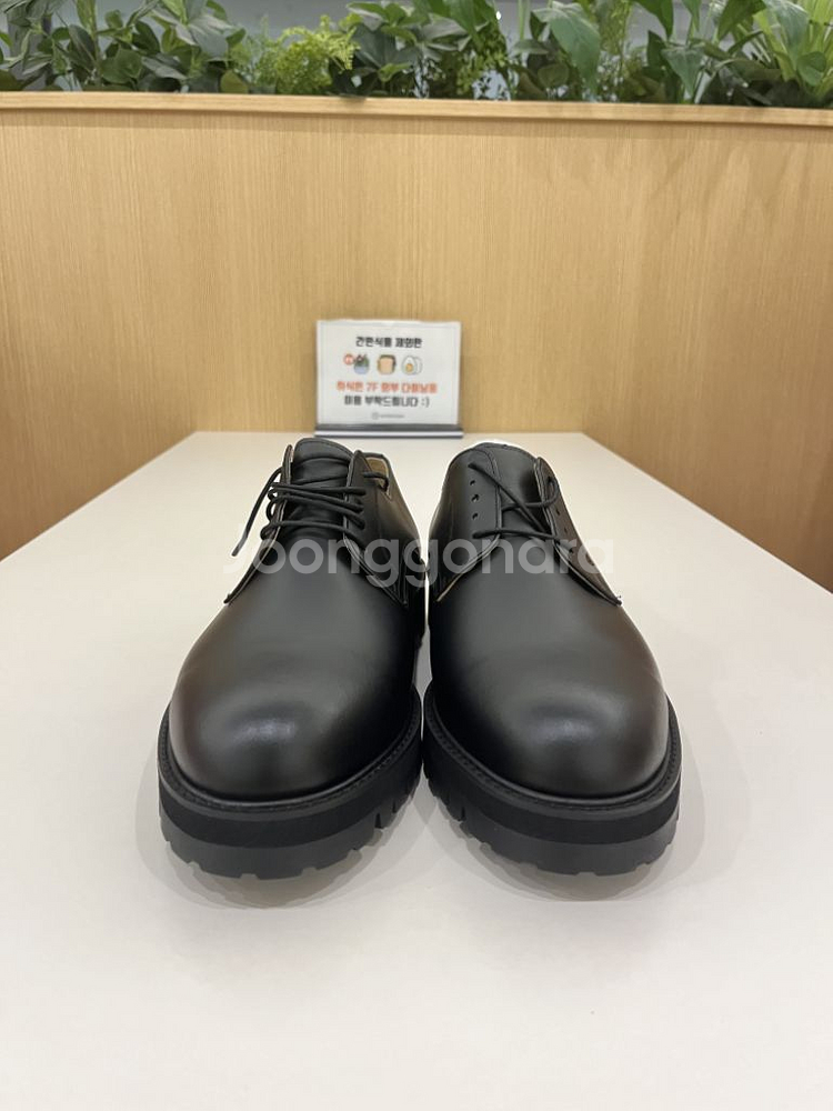 피렌체아뜨리에 더비슈즈 275 블랙 비브람솔--1
