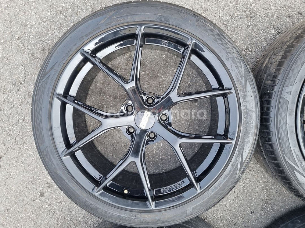 BBS Fir st 19인치 블랙유광 휠타이어 팝니다--1