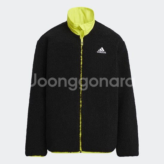 아동 아디다스 양면 플리스 자켓 130--4